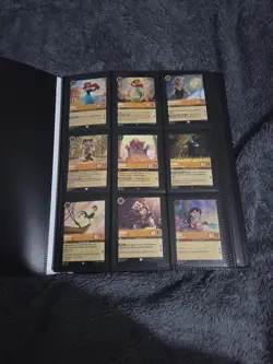 Disney Lorcana The First Chapter COMPLETE Non Foil 204/204 Full Set - Image 2