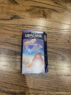 Disney Lorcana The First Chapter Starter Deck Sapphire Steel SEALED 1st PRINT - Image 1
