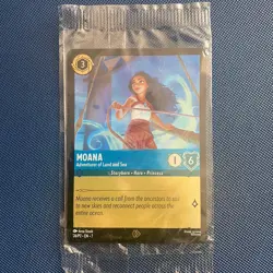 Moana Adventurer Of Land And Sea 26/P2 Promo Disney Lorcana Sealed - Image 1