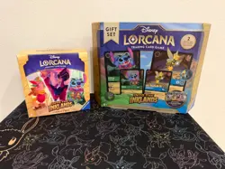 Disney Lorcana Into The Inklands Gift Set plus Illuminner's Trove Factory Sealed - Image 1