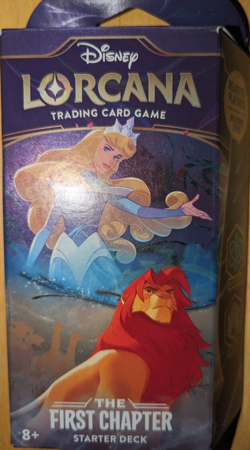 Disney Lorcana The First Chapter Starter Deck Sapphire Steel |BRAND NEW SEALED - Image 1