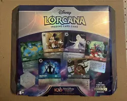 Disney Lorcana Rise Of The Floodborn D100 Collector's Edition Gift Set - NEW 4050368982544 - Image 1
