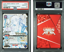 PSA 10 Union Arena Re:Zero Emilia Rare 090 Winner Prize Promo Japanese 2025 - Image 1