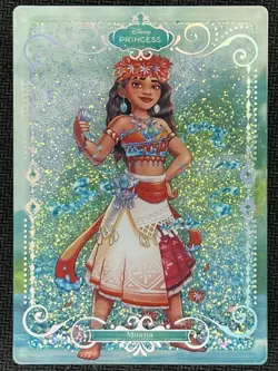 Moana 2025 Suplay Disney Princess Create Your World Flowing Sand Card #03 - Image 2