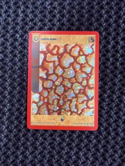 Metazoo Earth Aura Box Topper 4/10 Full Holo Cryptid Nation 1st Edition Card - Image 1