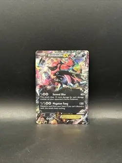 Pokemon Krookodile EX XY25 XY Promo Full Art Holo Basic Rare Card - Image 1