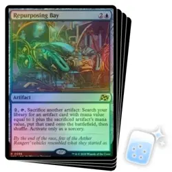 FOIL REPURPOSING BAY X4 Aetherdrift DFT Magic MTG MINT CARD - Image 1