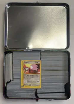 Pokemon Mixed Card Lot Charizard Pikachu Tin - Image 2