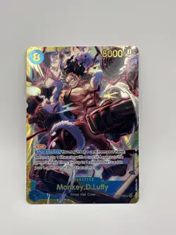 Monkey.D.Luffy OP11-118 SEC Foil One Piece Card Game English NM+ - Image 1