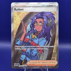 Raifort 142/131 Prismatic Evolutions Full Art Ultra Rare Pokemon Card NM - Image 1