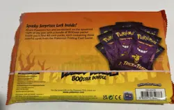 Nintendo Pokemon TCG BOOster Gengar Trick Or Trade Bundle 40 Packs 120 Cards New 820650850783 - Image 2