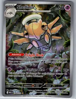 Shedinja 144/132 ME01: Mega Evolution - Pokemon Card - NM - Image 1