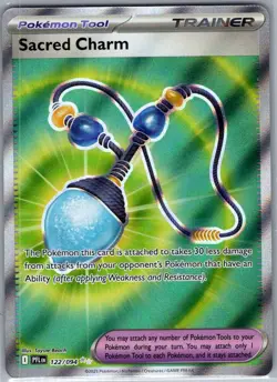 Sacred Charm 122/094 ME02: Phantasmal Flames - Pokemon Card - NM - Image 1