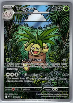 Exeggutor 135/132 ME01: Mega Evolution - Pokemon Card - NM - Image 1