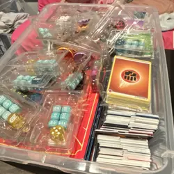 Pokemon TCG Energy Card Lot with Dice and Accessories *READ DESCRIPTION* - Image 1