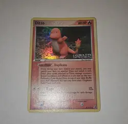 Ditto 37/113 Reverse Holo Stamped EX Delta Species Pokemon Card - Image 3
