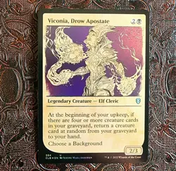 MTG | Viconia, Drow Apostate (394) (Foil) (Showcase) | Baldur's Gate | U NM - Image 1
