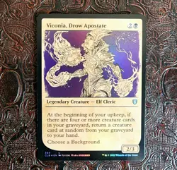 MTG | Viconia, Drow Apostate (394) (Foil) (Showcase) | Baldur's Gate | U NM - Image 2