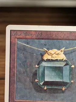 MTG Mox Emerald Unlimited Edition (2ED) Magic: The Gathering - Image 2