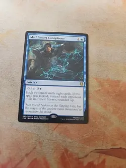 Maddening Cacophony Zendikar Rising MTG NM - Image 1