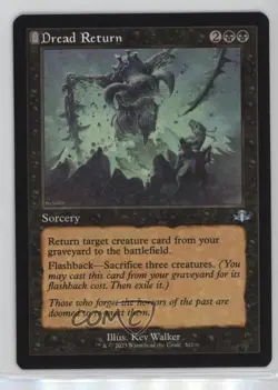 Retro Frame - Dread Return Magic: Dominaria Remastered DMR #302 - Image 1