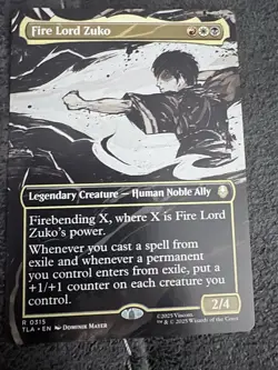 Fire Lord Zuko (Borderless) Avatar: The Last Airbender Regular - Image 1