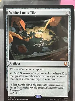 White Lotus Tile 262 Foil Near Mint - Image 1