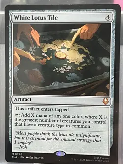 White Lotus Tile 262 Foil Near Mint - Image 2
