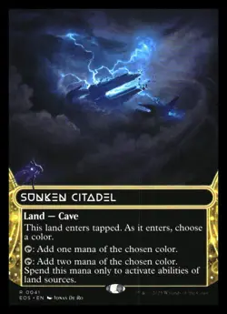 Sunken Citadel Borderless Edge of Eternities MTG - NM+ - Image 1