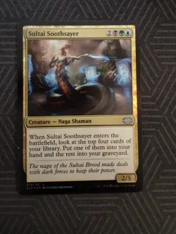 mtg sultai soothsayer foil double masters 2022 - Image 1