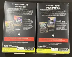 MTG Edge Of Eternities World Shaper Counter Intelligence (2) Commander Deck Lot - Image 2