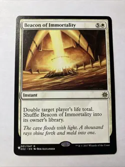 Beacon of Immortality, Explorers of Ixalan, Mystery Booster #35 Regular, NM+,MTG - Image 1