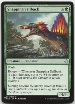 Snapping Sailback 208 Uncommon The List Reprints NM MTG - Image 1