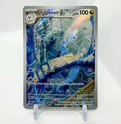 Pokemon TCG Scarlet & Violet 151 Dragonair Illustration Rare #181 - Image 1