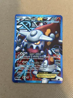 Pokemon Heatran EX (Team Plasma) (Full Art) 109/116 Plasma Freeze - Image 1