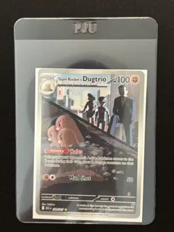Pokemon TCG Team Rocket’s Dugtrio 239/217 Illustration Rare Ascended Heroes - Image 3