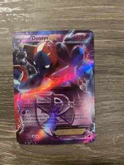 Deoxys EX 53/116 Plasma Freeze Ultra Rare Holo Pokemon Card MP - Image 1