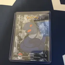 Ekans #23 - Cracked Ice Holo - Crystal Dark Black 2025 - Pokemon Card - Image 1