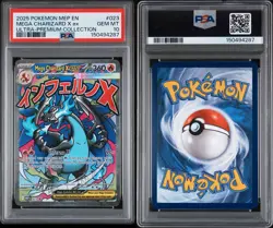 PSA 10 Mega Charizard X ex 023 Promo Pokemon Ultra Premium Collection UPC 2025 - Image 3