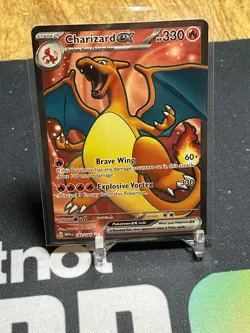 Scarlet & Violet 151 Pokemon TCG Charizard ex Ultra Rare Holo #183/165 NM Holo - Image 1