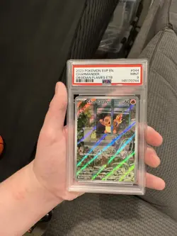 2023 POKEMON Obsidian Flames ETB BLACK STAR PROMO #044 CHARMANDER Mint PSA 9 - Image 4