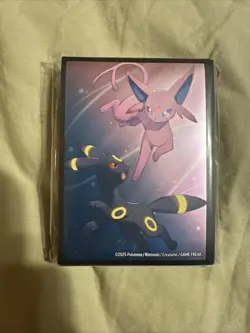Pokemon TCG - Prismatic Evolutions Figure Collection Umbreon & Espeon Sleeves - Image 1