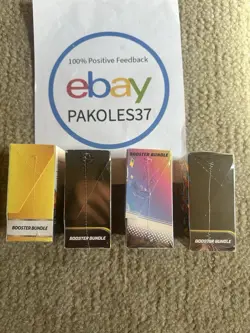 Pokemon TCG Booster Bundle Lot Of 4 Mega Evolution Prismatic Evolution + Surging - Image 2