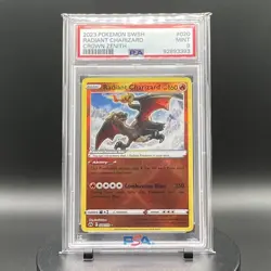 Pokemon Radiant Charizard 020/159 Crown Zenith PSA 9 Radiant Rare Holo English - Image 1
