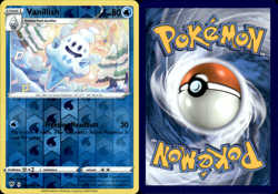 Reverse Holo Vanillish Uncommon 046/189 Darkness Ablaze Pokemon TCG - Image 1