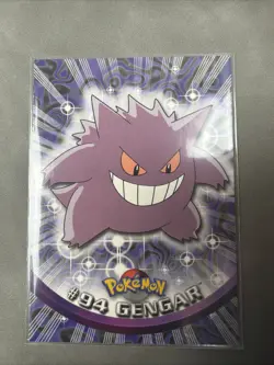 2000 Topps Pokemon #94 Gengar Series 2 Blue Label 1st Print - Image 1