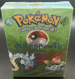 Pokemon Overgrowth Theme Deck Factory Sealed 1999 Wizards Of The Coast New - Image 1