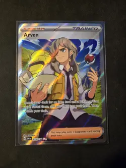 Pokemon Arven 235/198 SV01: Scarlet & Violet Ultra Rare Full Art Holo Trainer - Image 1