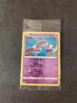 Sealed Mewtwo 056/172 Brilliant Stars Reverse Holo Promo Pokemon EU - Image 1