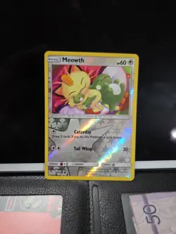 Meowth Pokemon Unbroken Bonds Reverse Holo Common 147/214 - Image 1